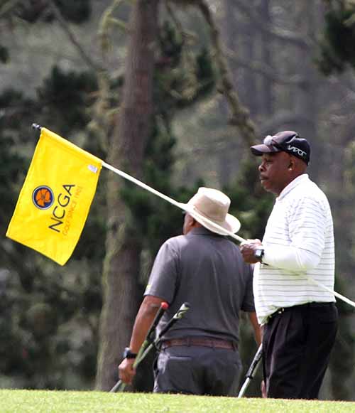 Man Holding Flag